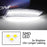Clear Lens White Full LED Bumper Side Marker Light Kit For 2013-17 Cadillac XTS