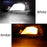 Clear Lens Turn Signal Lamp Replace White LED DRL/Amber Blinker For 19-22 Altima
