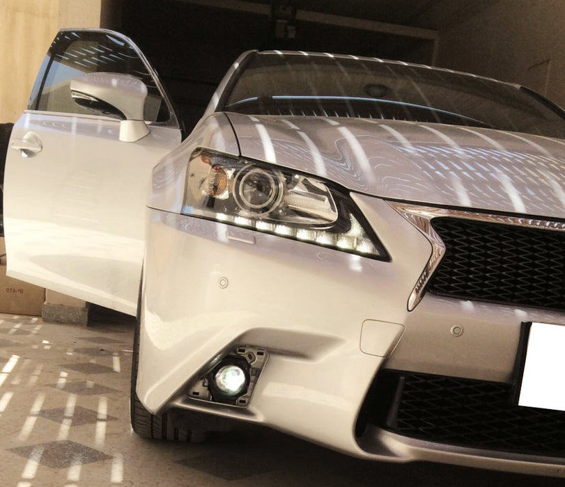 OE-Fit 24W LED Projector Fog Lamps For Lexus IS GS ES Toyota Camry Tacoma Tundra