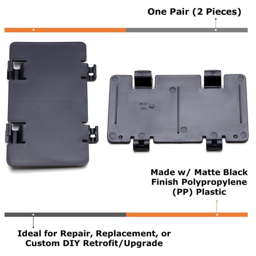 Front Wheel Fender Liner Covers For Mercedes W167 GLE GLS Headlight Fog Access