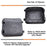 Front Wheel Fender Liner Covers For BMW 17-23 G30 5 Series Headlight Fog Access
