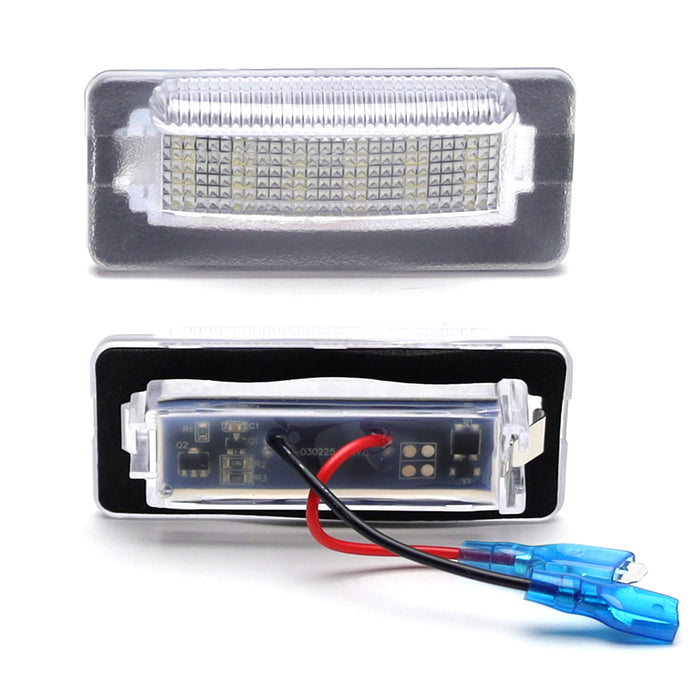 White 18-SMD Full LED License Plate Lights For Mercedes/Dodge 95-06 Sprinter VAN