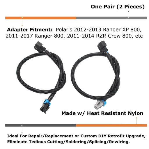 OE-Spec Fuel Injector Nozzle Harness PTO/MAG For Polaris Ranger RZR Crew 800 XP