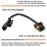 2-Pin To 4-Pin Conversion Adpater For 99-05 GM non-RV LS1 LM7 LQ4 LR4 Alternator