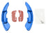 JDM Blue Billet Steering Wheel Paddle Shifter Extension Covers For Lexus GS RX