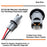 Headlight Parking Light Bulb Sockets w/ 5" Pigtail Wire For Toyota 03-09 4Runner