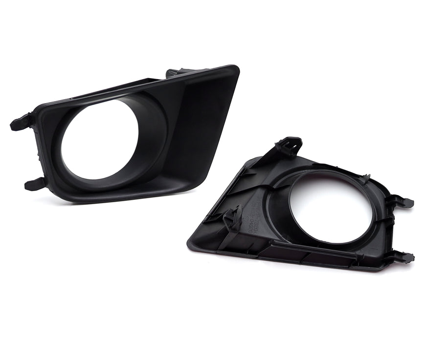 OE-Spec LH RH Lower Bumper Fog Lamp Bezel Garnish Covers For Toyota 12-15 Tacoma