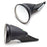 Black Retro Style Universal Vintage, Cafe Racer, JDM, Euro Car Rear View Mirror