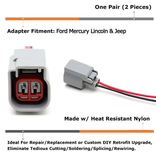 OE-Spec Side Marker Light Power Cord Wire Harness For Cadillac Chevy Ford Jeep