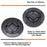 (2) OE-Spec Wheel Well Cover Caps For Mercedes W177 A-Class Headlamp Fog Access