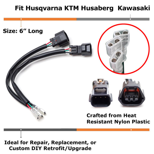 3-Pin Model-1 TPS Throttle Position Sensor Test Harness For KTM Husqvarna Bikes