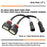 Incandescent To LED Tail Lights Conversion Wire Harness For 19-24 RAM 2500 3500