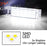 Xenon White 18-SMD Full LED License Plate Light For Chrysler 2001-10 PT Cruiser