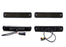Smoked Lens All White Full LED Side Marker Light Kit For 2003-2009 Hummer H2 H2T
