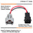4pc EV1 To Denso Adapter For Porsche Mitsubishi Car Install Denso Fuel Injectors