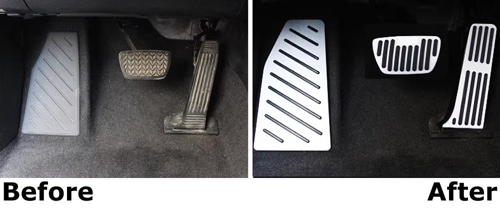 OE-Spec Racing Design Silver Rest Dead Pedal Cover For Toyota RAV4 Lexus NX RX