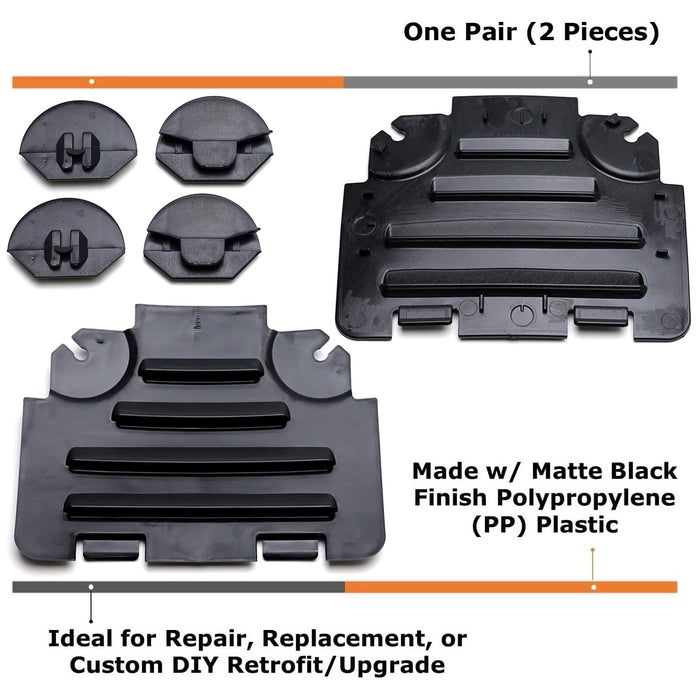 Front Wheel Fender Liner Covers For BMW E82 E90 1 3 Series Headlight Fog Access