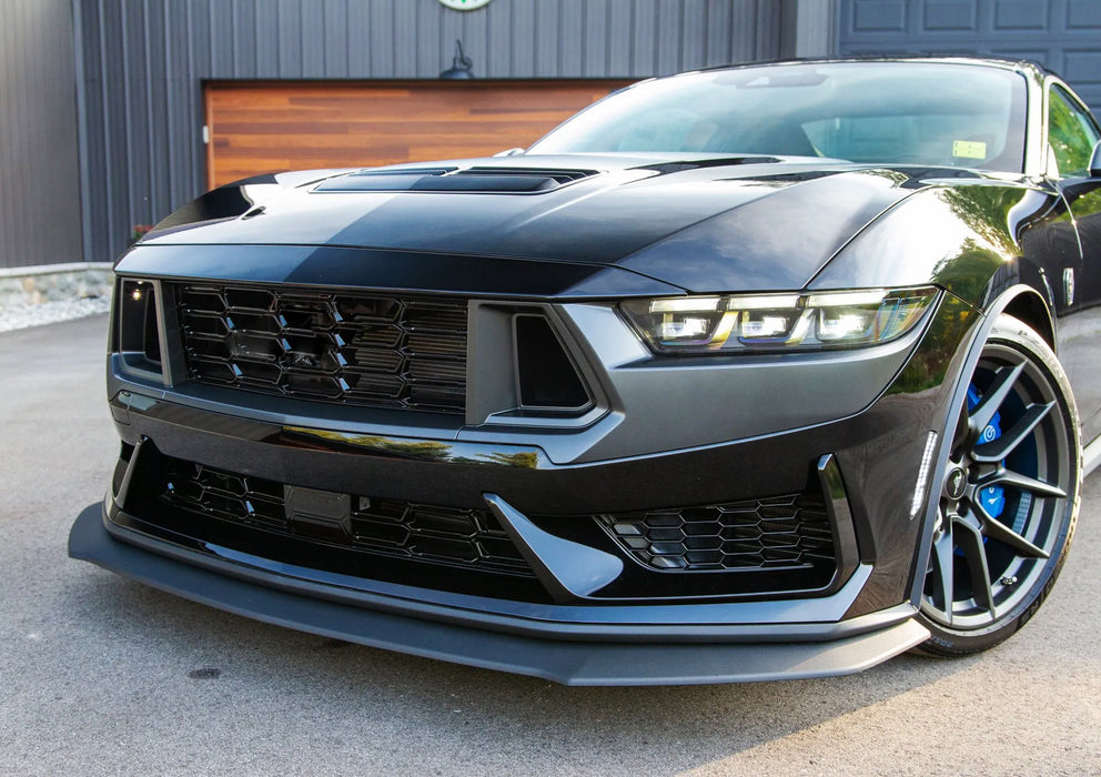 Smoke Lens All White LED Front & Rear Side Marker Light Kit For Ford 24+ Mustang