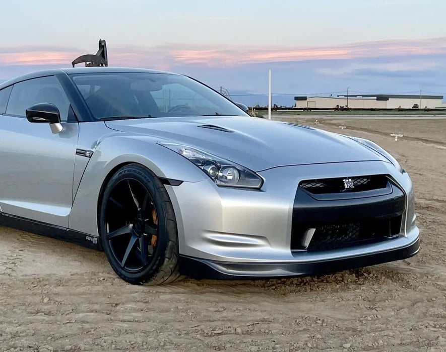 JDM Style Smoked Lens Front Side Marker Lamps Housings For 2007+ Nissan R35 GTR