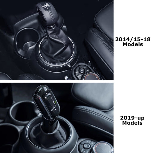 Carbon Fiber Pattern Shift Well Boot Cover For MINI 2019-up F54 F55 F56 F57 F60