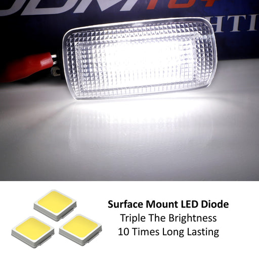 White 18-SMD Full LED Side Door Lights For Toyota 22+ Tundra/Sequoia Lexus GX550