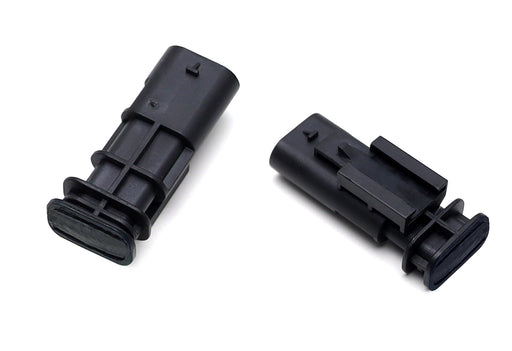 2pc 3-Pin Exhaust Valve Plug Cover Protector Caps For Audi/VW/Porsche/Ford/Dodge