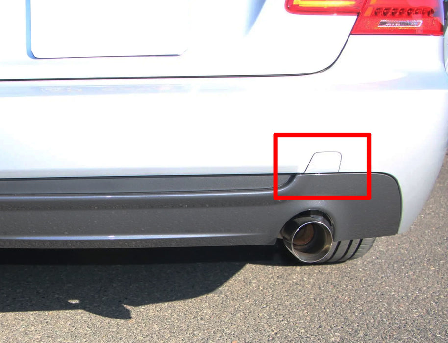 Unpainted Rear Bumper Tow Hook Cap Cover For BMW 07-13 3 Series 2-Door M-Sport