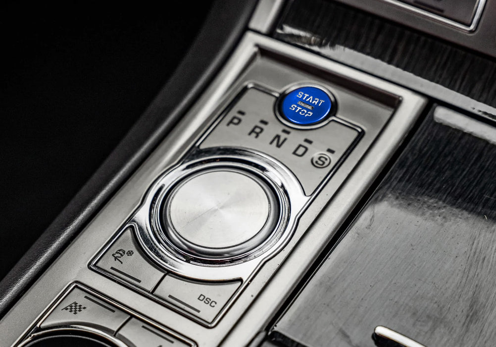 Jlr Start Button Sport Blue Engine Push Start Button w/ Laser CNC Cut Letters For Jagua ...