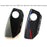 Black Carbon Pattern Plastic Key Fob Case Shell For New BMW Side Press Smart Key