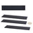 4x Exact Fit Rear Side Marker & Bumper Reflector Black-Out Covers For CyberTruck