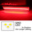 Red Lens Full LED Rear Bumper Reflectors For Lancer Evolution X, Outlander Sport