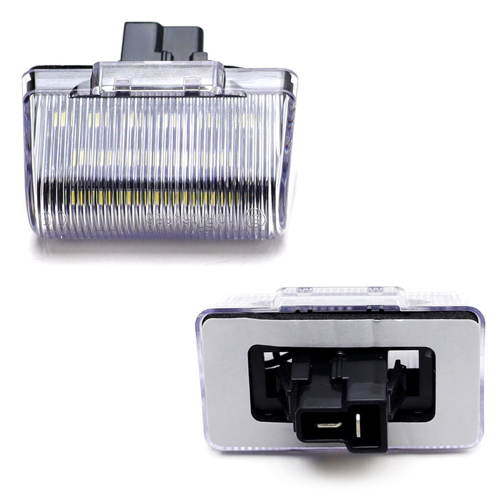 White 18-SMD Full LED License Plate Lights For Ford 1985-14 Transit MK5 MK6 MK7