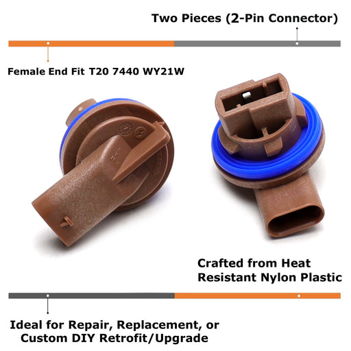 OE-Spec 7440 Bulb Plug Socket For Ford C520 Escape Kuga Parking/Turn Signal Bulb