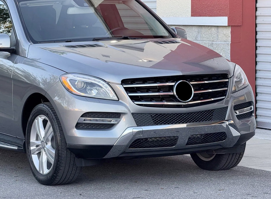 White OE-Spec LED Daytime Running Light Bars For Mercedes W166 ML-Class X204 GLK