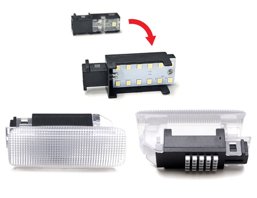 3x Brighter LED Door Light Modules For Lexus 22+ LS RX TX GX, 22+ Tundra/Sequoia