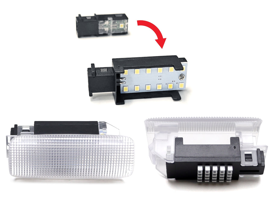 3x Brighter LED Door Light Modules For Lexus 22+ LS RX TX GX, 22+ Tundra/Sequoia