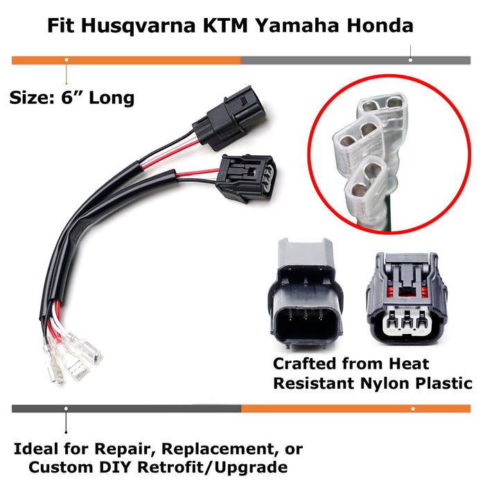 3-Pin Model-3 TPS Throttle Position Sensor Test Harness For KTM Husqvarna Bikes