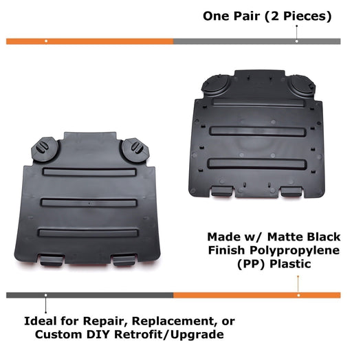 (2) OE-Spec Wheel Well Cover Caps For BMW 2010-2015 E84 X1 Headlight Fog Access