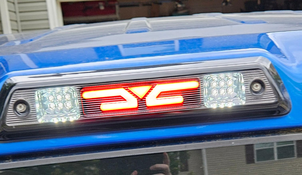 Black-Out Lens C-Wing Full LED High Mount 3rd Brake Light For Ford 2009-14 F150