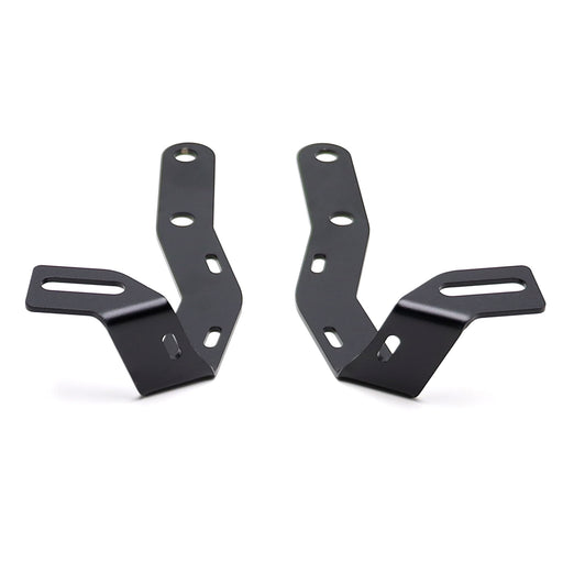 Hood Hinge A-Pillar LED Pod Ditch Light Bracket Mount For Toyota 2016-23 Tacoma