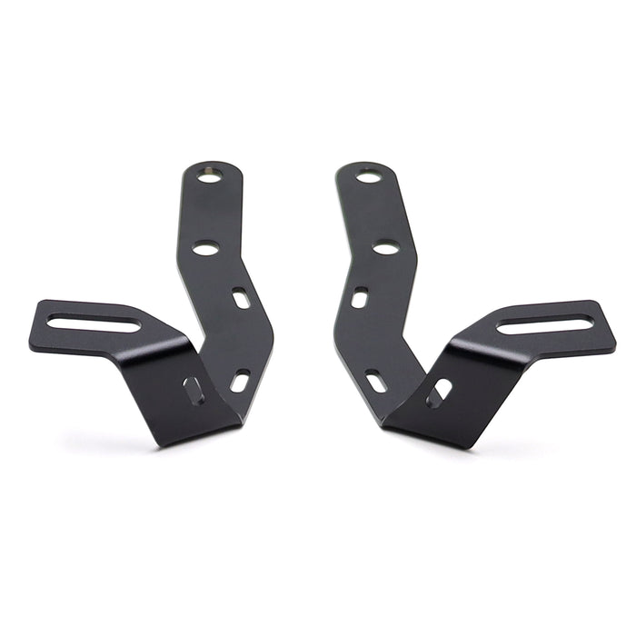 Hood Hinge A-Pillar LED Pod Ditch Light Bracket Mount For Toyota 2016-23 Tacoma