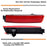 OE-Spec Red Rear Bumper Reflectors For Infiniti FX Nissan Kicks Juke Sentra, etc