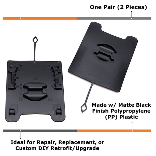 (2) OE-Spec Wheel Well Cover Caps For Mercedes GLA SLK Class Headlamp Fog Access