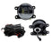 3000K Yellow 15W OE-Spec LED Fog Lights w/ Relay For Honda Civic Accord Integra