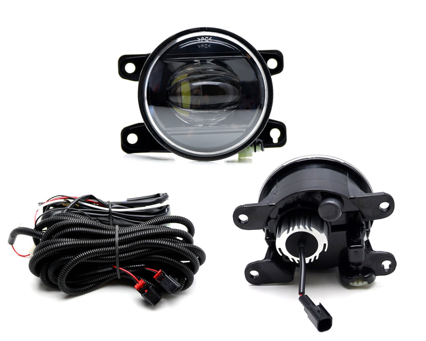 3000K Yellow 15W OE-Spec LED Fog Lights w/ Relay For Honda Civic Accord Integra