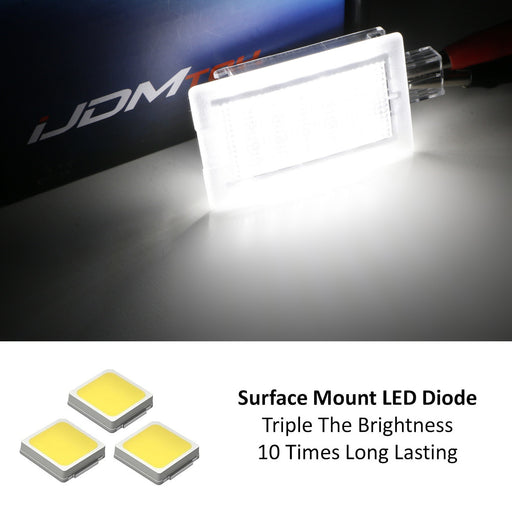 White Full LED Door Footwell Lights For  Dodge Charger Challenger Chrysler 300..