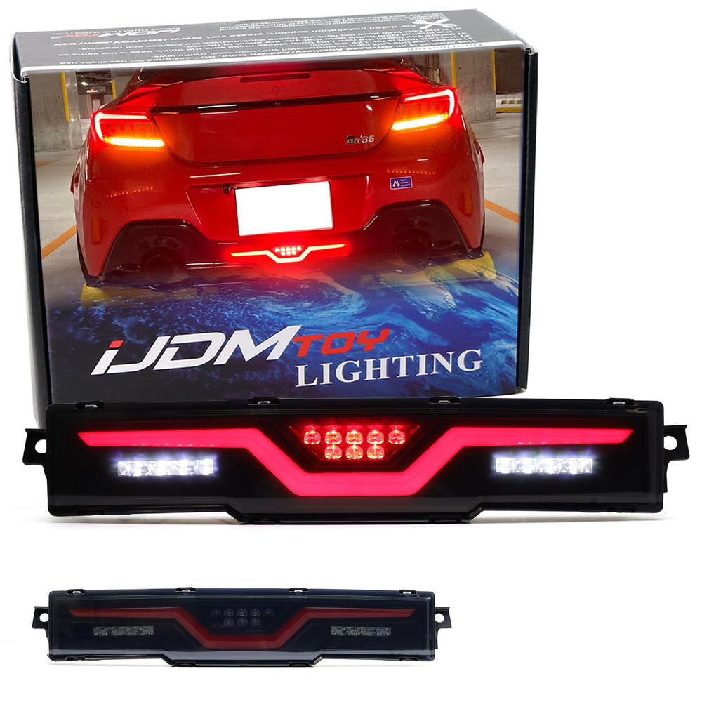 JDM Avest Style 3-In-1 LED Rear Fog Light Kit For 22-up Toyota  GR86 Subaru BRZ
