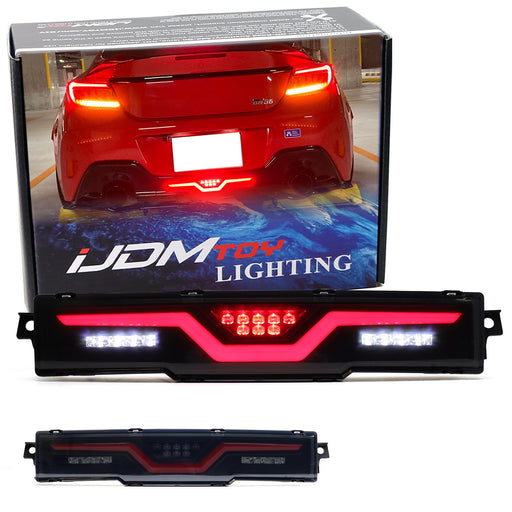JDM Avest Style 3-In-1 LED Rear Fog Light Kit For 22-up Toyota  GR86 Subaru BRZ