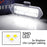 White Full LED Under Mirror Lights For 03-06 Chevy Silverado Suburban GMC Sierra