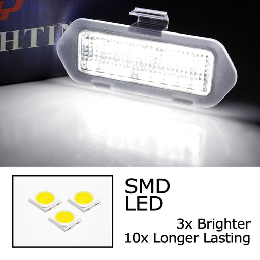 White Full LED Under Mirror Lights For 03-06 Chevy Silverado Suburban GMC Sierra